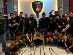 Penggerebekan Markas Geng Motor Texas di Medan