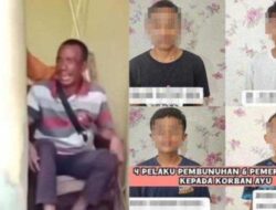 Penangkapan Empat Bocah Tersangka Pembunuhan dan Pemerkosaan Siswi SMP di Palembang