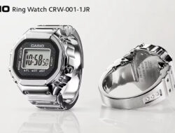 Casio Perkenalkan CRW-001-1ER: Jam Tangan Cincin Digital Pertama dengan Berbagai Fitur Modern