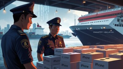 Operasi Kilat di Batam: 42 iPhone Tertangkap, Joki IMEI Tidak Luput dari Pengawasan