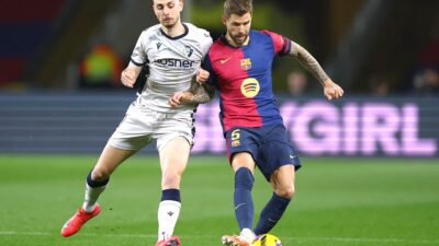 Barcelona Menang 3-0 atas Osasuna, Jauhkan Diri dari Madrid