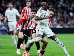 Real Madrid Jaga Jarak dari Atletico Dengan Kemenangan Tipis atas Bilbao