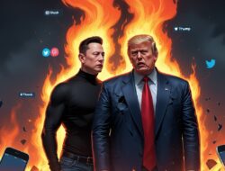Musk vs. Trump: Ketika Konflik Personal Menjadi Geopolitik dan Mengguncang Saham Tesla