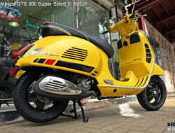 Vespa GTS 300 Super Tech 2025: Skuter Elegan dengan Fitur Canggih