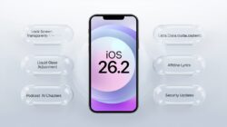 iOS 26.2 Pertegas Arah Baru Apple, Liquid Glass Kini Lebih Terkendali