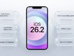 iOS 26.2 Pertegas Arah Baru Apple, Liquid Glass Kini Lebih Terkendali