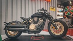 Keeway Napoleon Bob 500 di PRJ 2024, Cruiser Bobber 475 cc V-Twin Injeksi dengan Tenaga 37 kW dan Fitur TCS-ABS