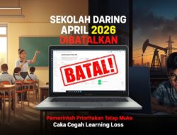 Rencana Sekolah Daring 2026 Dihentikan: Pemerintah Pilih Jaga Kualitas Belajar, Bukan Sekadar Hemat Energi