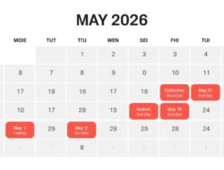 Tiga Long Weekend dalam Sebulan: Mei 2026 Jadi Waktu Ideal untuk Libur Panjang