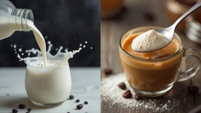 Banyak Dipakai dalam Kopi dan Teh, Ini Perbedaan Susu dan Krimer dari Sisi Gizi